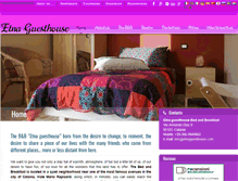 Tablet Screenshot of etnaguesthouse.com